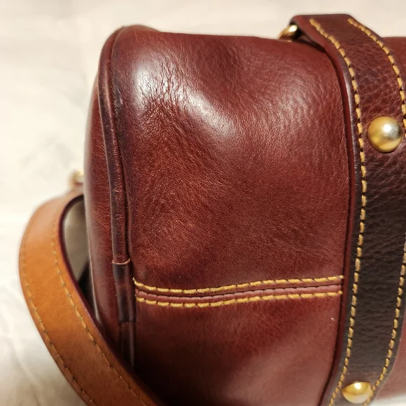 Dooney & Bourke Florentine Satchel - Chestnut - Picture 5 of 14
